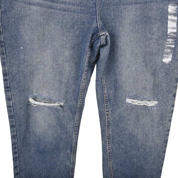 NWT Bluenotes 90's High Rise Mom Jean Size 16 - Picture 2 of 12